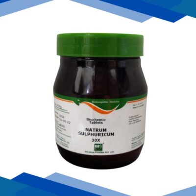 Bio-India’s Biochemic Tablet – Natrum Sulphuricum 30X 450 gm