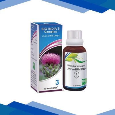 Bio-India’s Liver and Bile Drops 3 30 ml