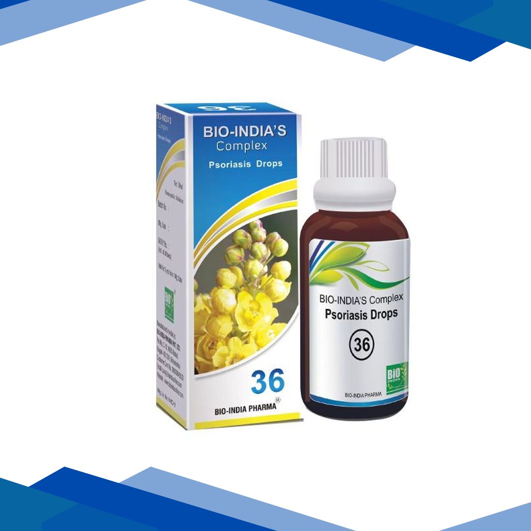 Bio-India’s Psoriasis Drops 36 30 ml