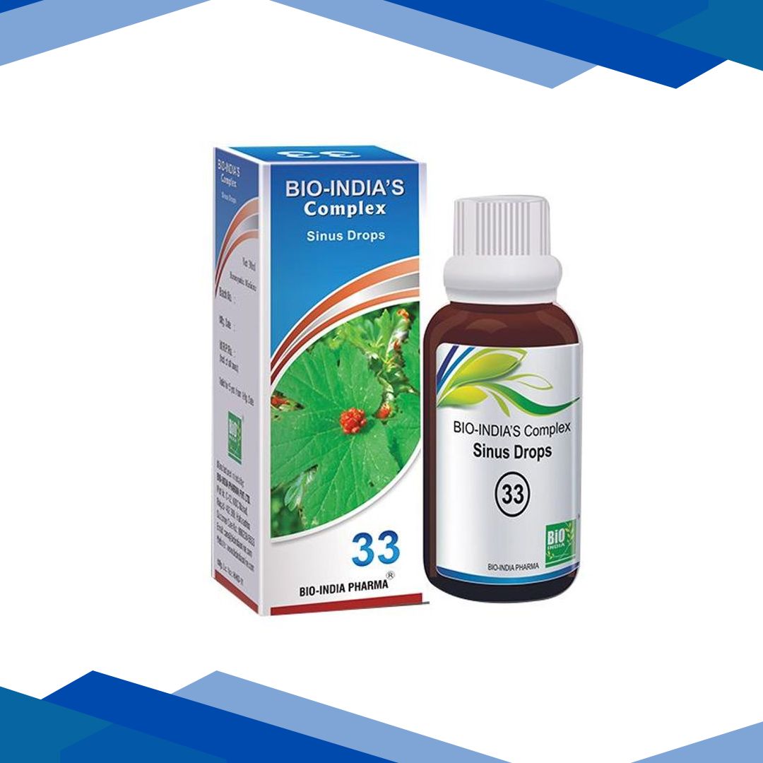 Bio-India’s Sinus Drops 33 30 ml