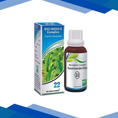 Bio-India’s Thyroid intoxication Drops 22 30 ml