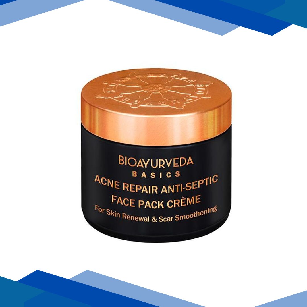 Bioayurveda Basics Acne Repair Anti-Septic Face Pack Creme 60 gm