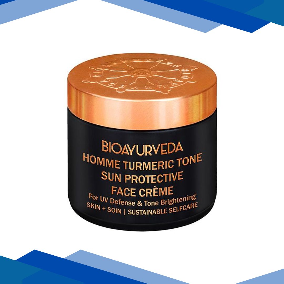 Bioayurveda Homme Turmeric Tone Sun Protective Face Creme 120 gm