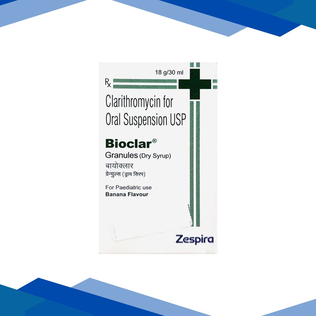 Bioclar Banana Flavour Dry Syrup 30ml