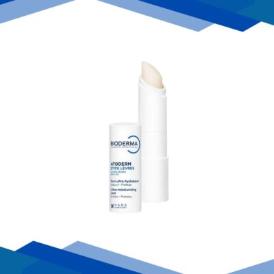 Bioderma Atoderm Stick Levres Ultra Hydrating Lip Balm for Dry Chapped Lips 4 g