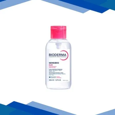 Bioderma Sensibio H2O Micellar Water Sensitive Skin Makeup Remover Pump Bottle 500 ml