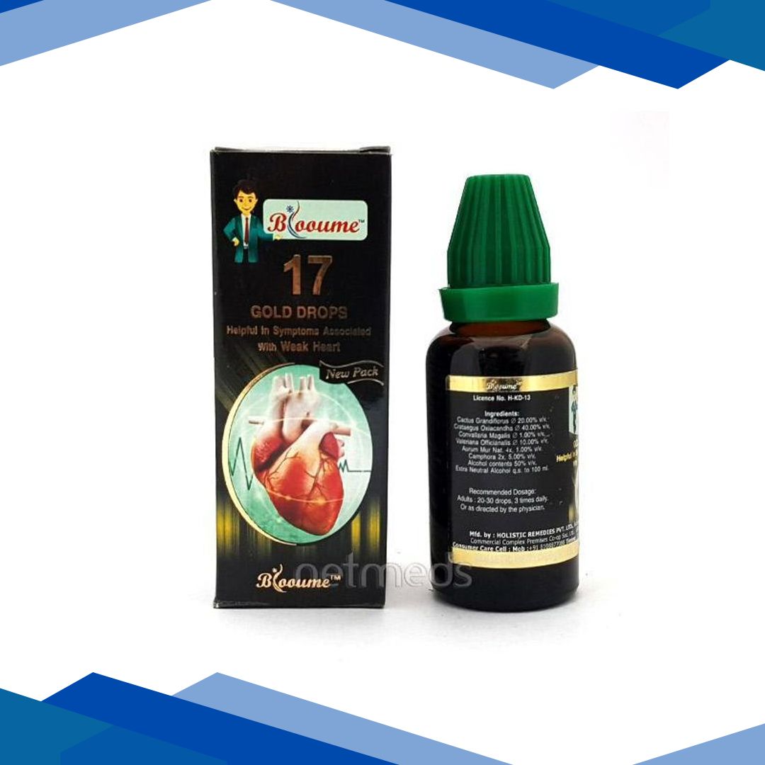 Bioforce Blooume 17 Heart Care Gold Drops 30 ml