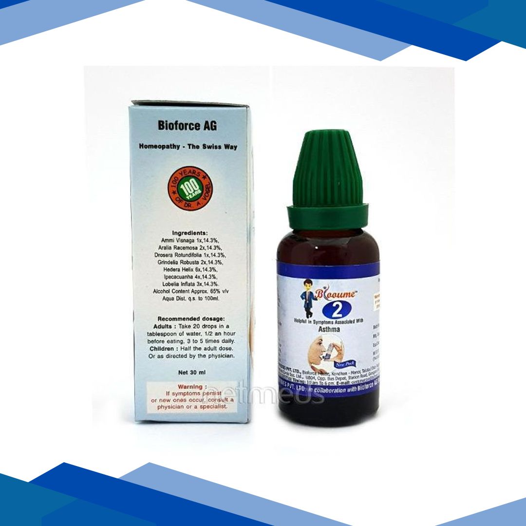 Bioforce Blooume 2 Asthmasan Drops 30 ml