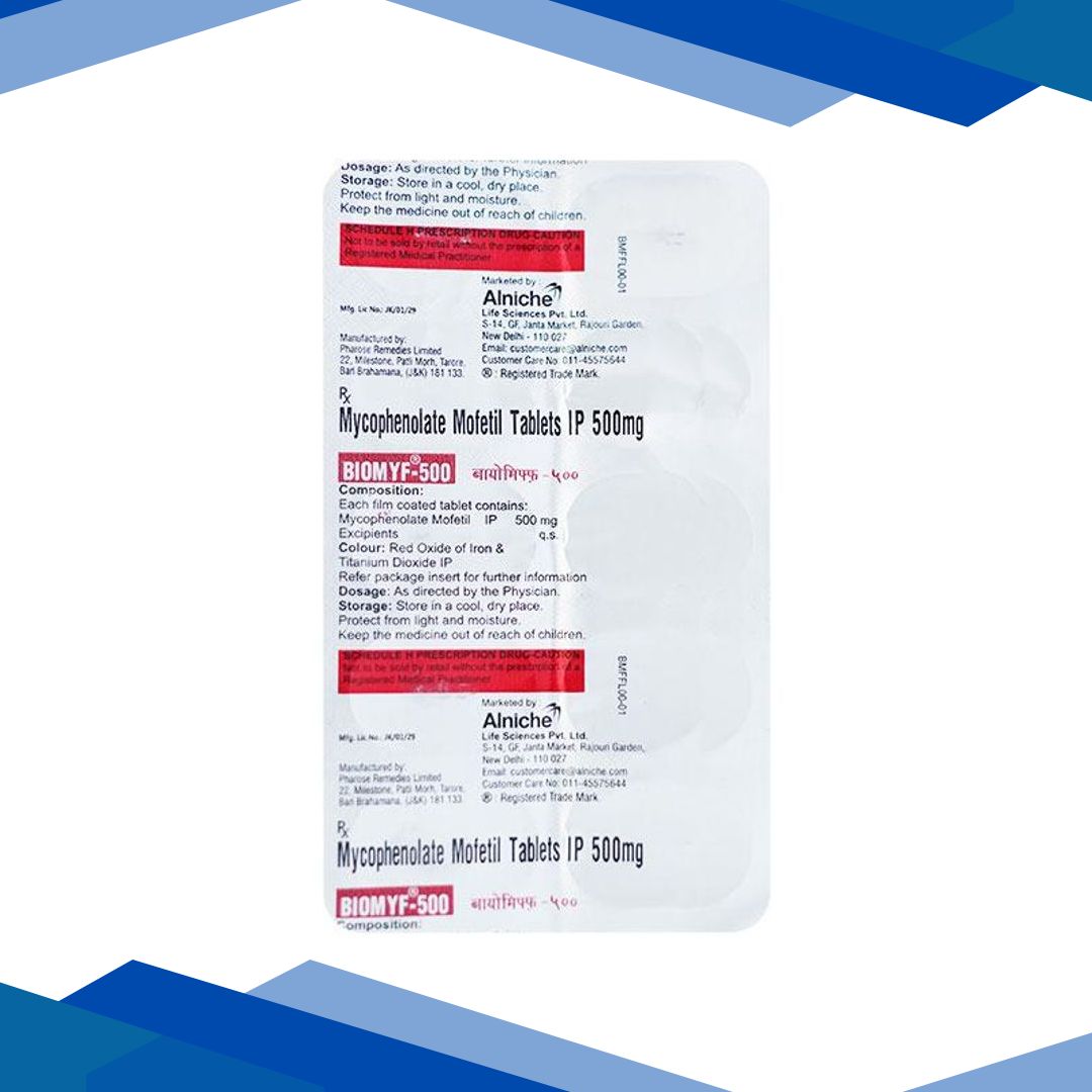 Biomyf 500mg Tablet 10’S