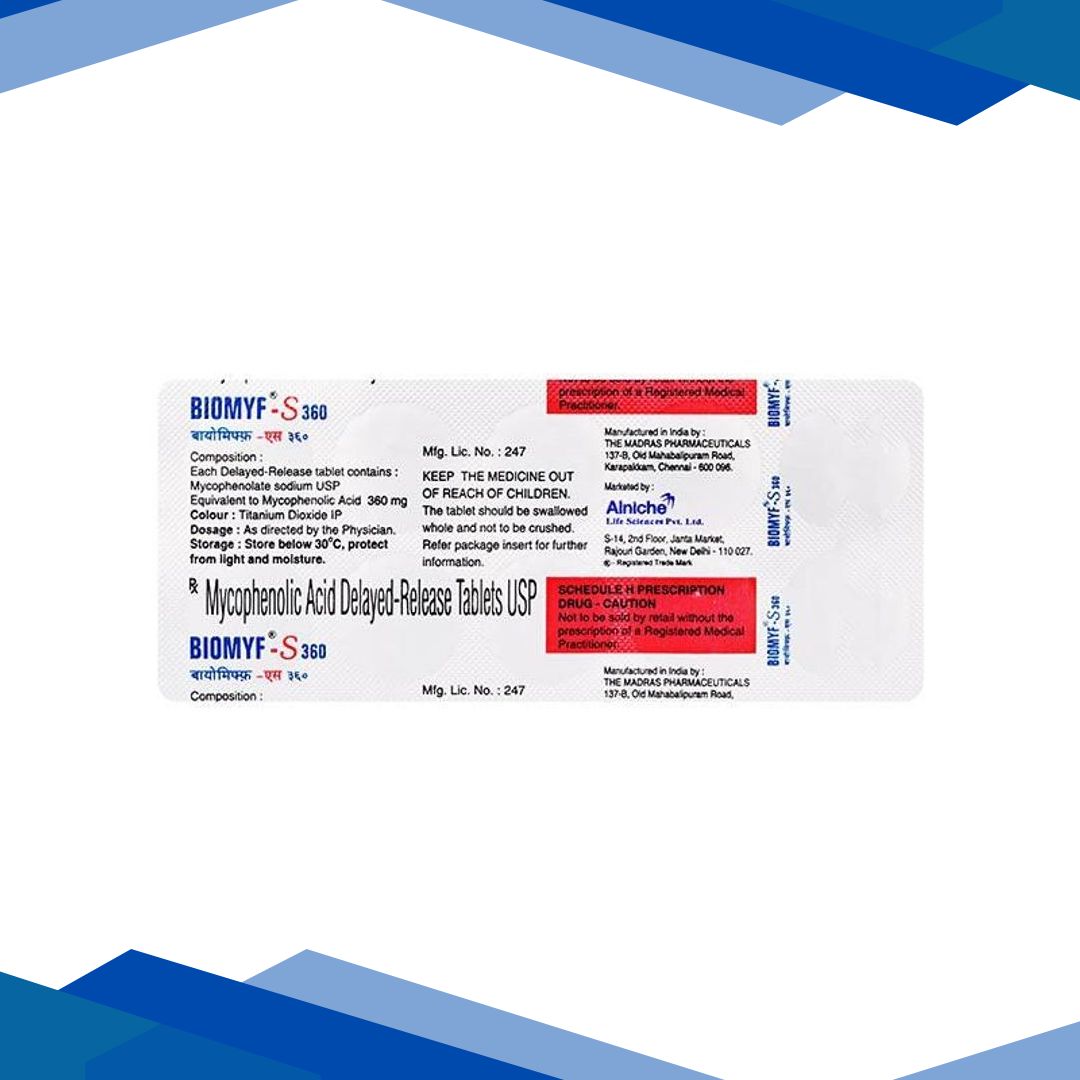 BIOMYF S 360mg Tablet 10’s