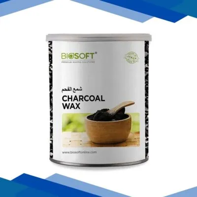 Biosoft Charcoal Cream Wax Liposoluble Wax 800 ml