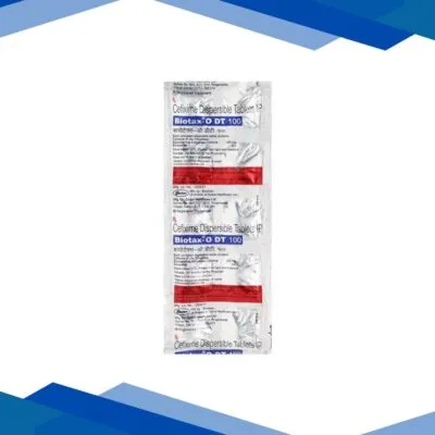 Biotax O DT 100mg Tablet 10’S