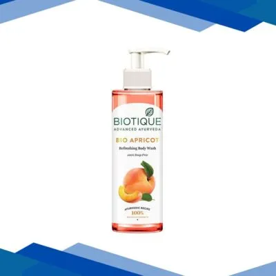 Biotique Apricot Refreshing Bodywash 100% Soap Free 200 ml