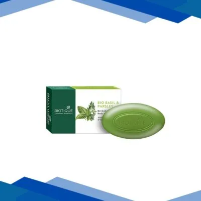 Biotique Basil & Parsley Revitalizing Bathing Bar 75 gm