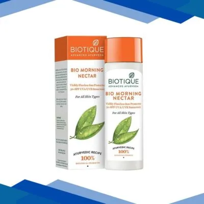 Biotique Morning Nectar Sun Protect Moisturizer SPF 30+ UVA/UVB Sunscreen 120 ml