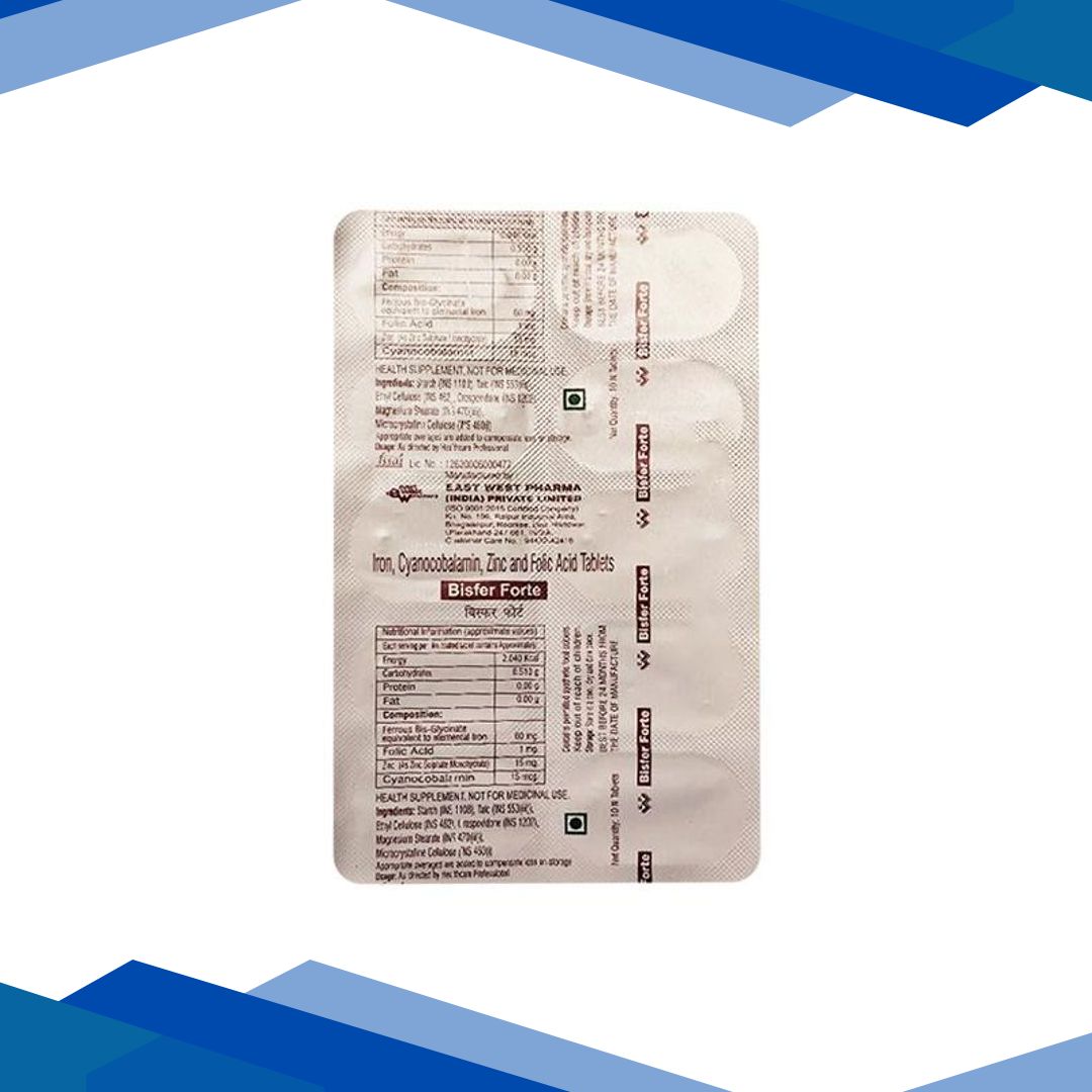 Bisfer Forte Tablet 10’S
