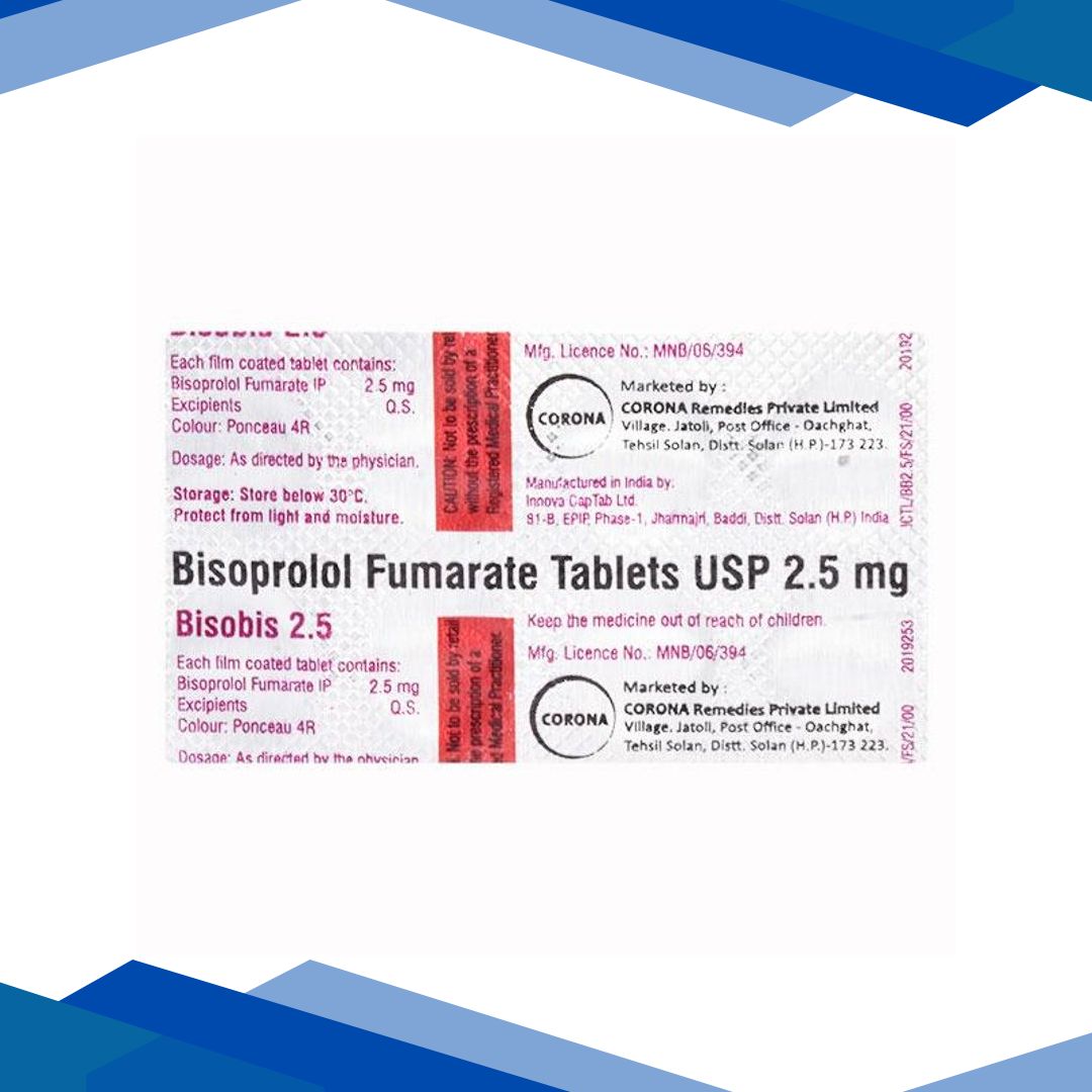 BISOBIS 2.5 Tablet 10’s