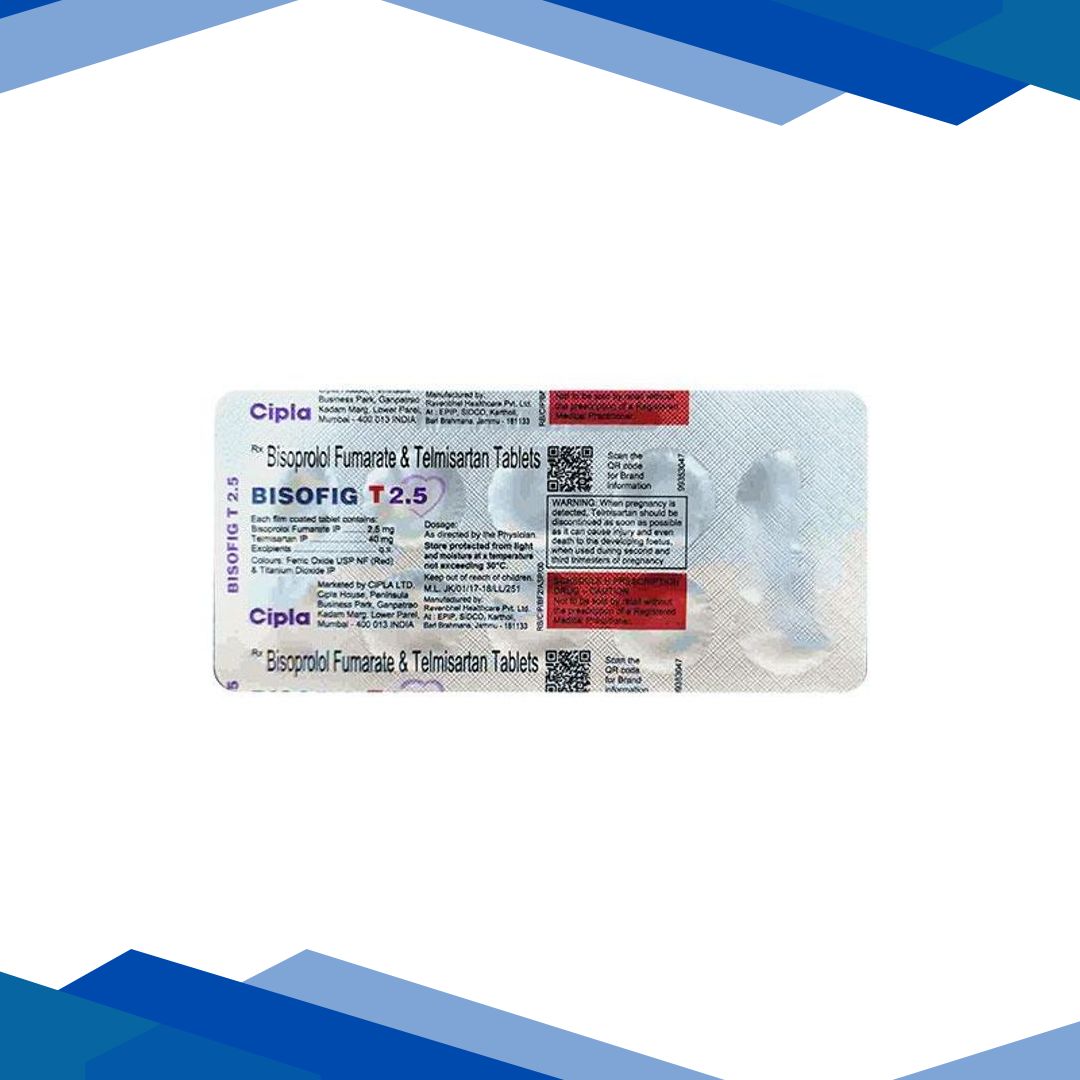 BISOFIG T 2.5/40mg Tablet 10’s