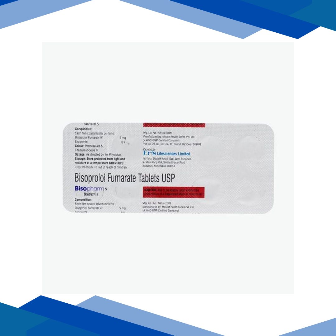 BISOPHARM 5 Tablet 10’s