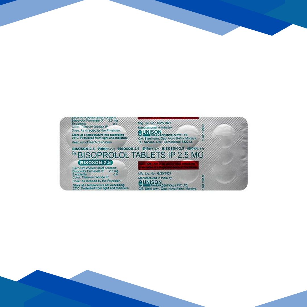 BISOSON 2.5 Tablet 10’s