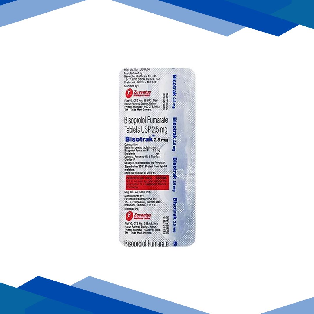 BISOTRAK 2.5mg Tablet 10’s