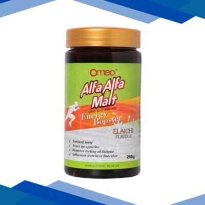 Bjain Omeo Alfa Alfa Malt Energy Booster – Elaichi Flavour 250 g