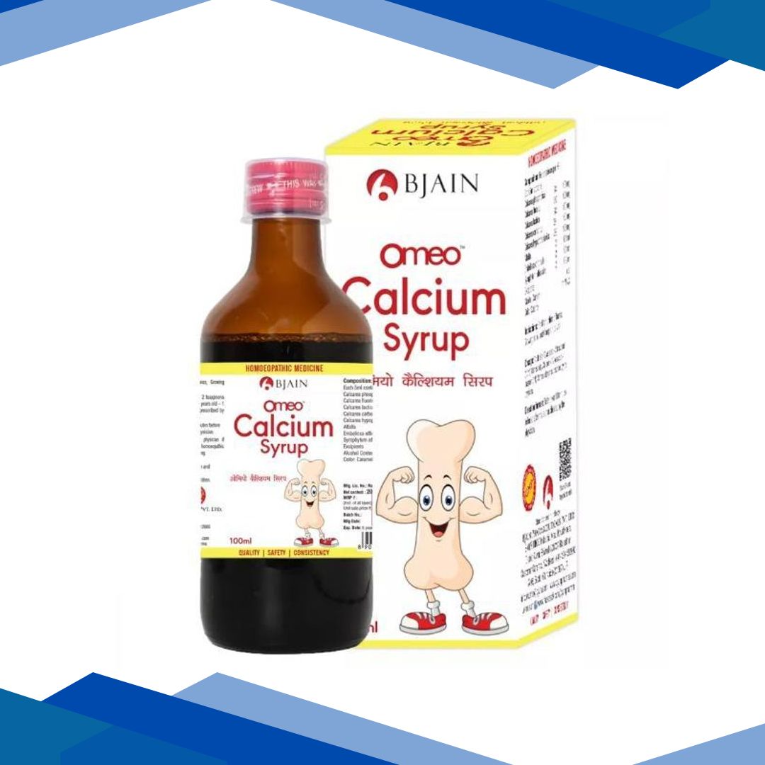 Bjain Omeo Calcium Syrup 100 ml