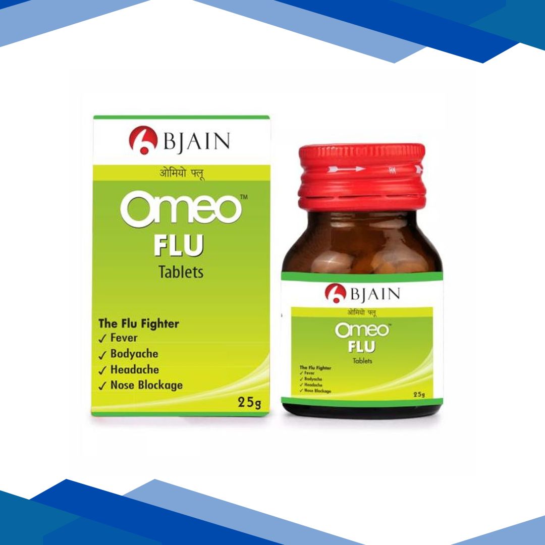 Bjain Omeo Flu Tablet 25 gm