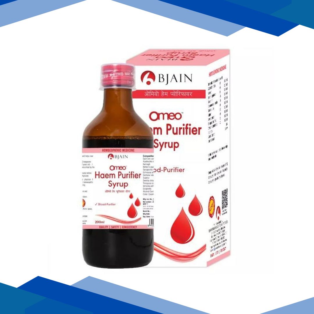 Bjain Omeo Haem Purifier Syrup 200 ml