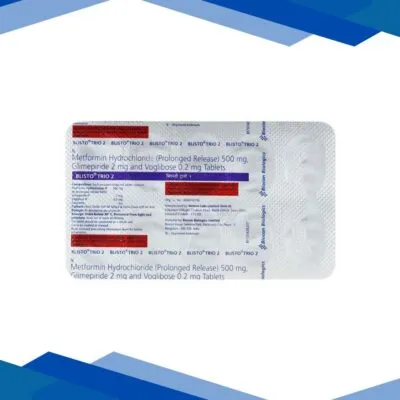 Blisto Trio 2mg Tablet 10’S