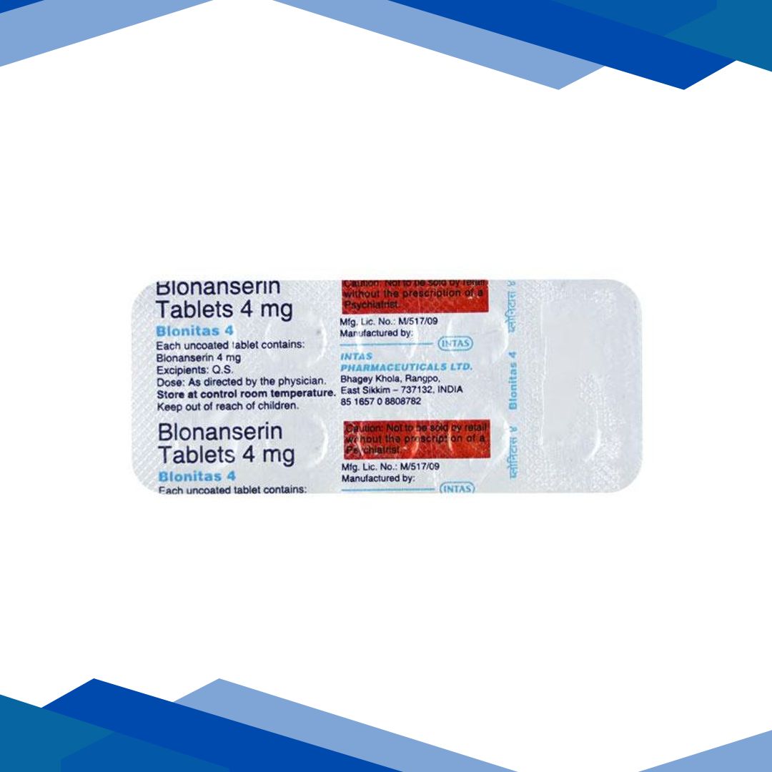 Blonitas 4mg Tablet 10’S