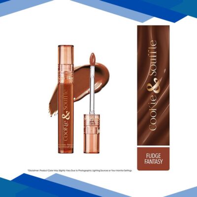 Blue Heaven Cookie & Souffle Chocolate-Flavored Airwhipped Lip Cream, Fudge Fantasy 3.2 ml