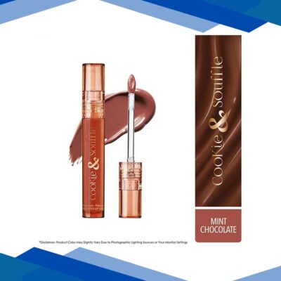 Blue Heaven Cookie & Souffle Chocolate-Flavored Airwhipped Lip Cream, Mint Chocolate 3.2 ml