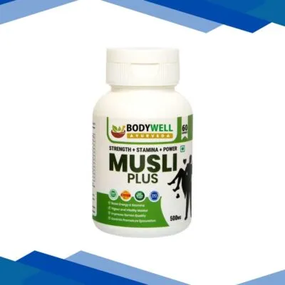 Bodywell Musli Plus 500 mg Veg Capsule 60’s