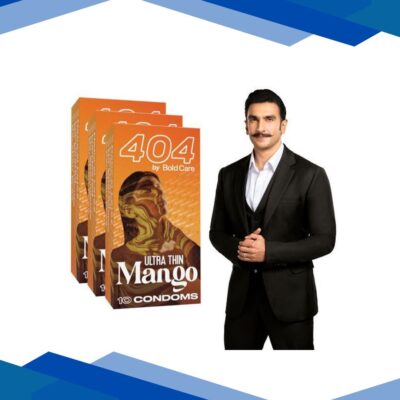 Bold Care 404 by Bold Care Ultra Thin – Mango Flavored Condoms (Pack of 3 x 10)