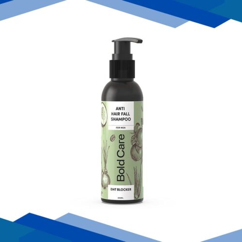Bold Care Apple Cider Vinegar and Caffeine DHT Blocker Shampoo – For Men 200 ml