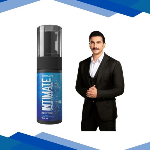 Bold Care Aqua Rush Intimate Wash for Men Aloe Vera & Green Tree Extract 120 ml