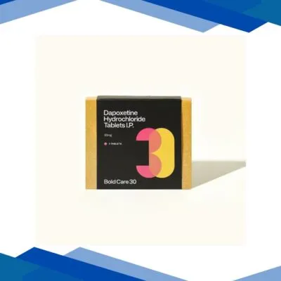 Bold Care Dapoxetine (Pack of 12 X 30mg) 1’s