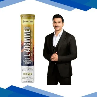 Bold Care L-Arginine Effervescent Tablets – Mixed Fruit Flavour 20’s