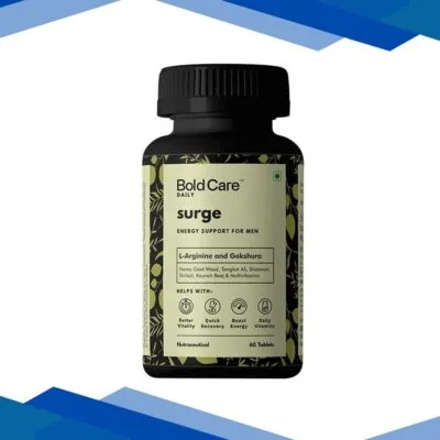Bold Care Surge L-Arginine and Gokshura Energy Tablet 60’s