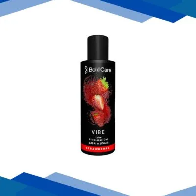 Bold Care Vibe Intimate Lube and Massage Gel – Strawberry 100 ml