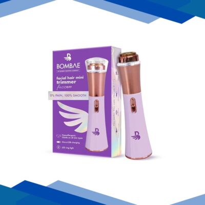 Bombae Mini Trimmer for Women Facial Hair and Eyebrows-Lipstick-Sized Facial Hair Remove 250 gm