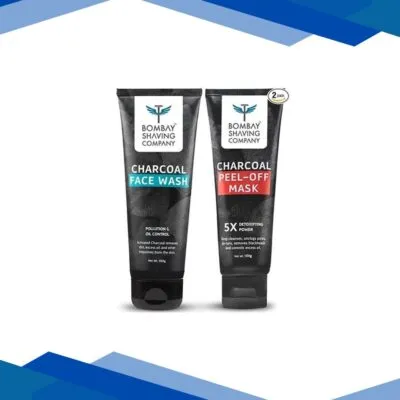 Bombay Shaving Company Charcoal Face Wash and Peel of Mask 2’s