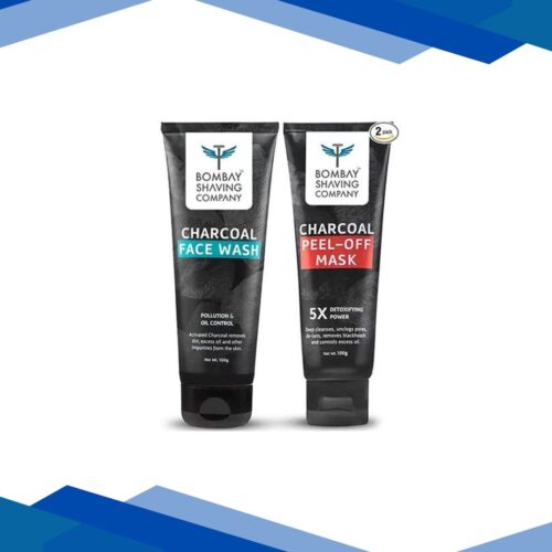 Bombay Shaving Company Charcoal Face Wash and Peel of Mask 2’s