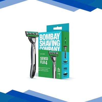 Bombay Shaving Company Sensi Flo 4 Razor for Men, Shaving Razor for Men 60 g