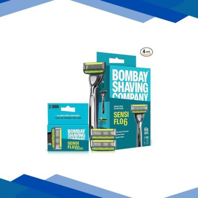 Bombay Shaving Company Sensiflo 6 Razor with Cartridfe 2’s
