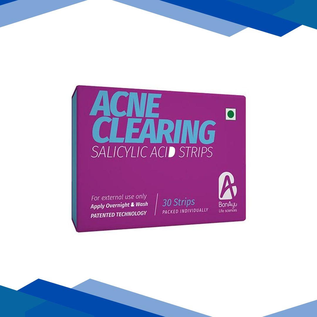 BonAyu Acne Clearing Salicylic Acid Strips for External Use 30’s