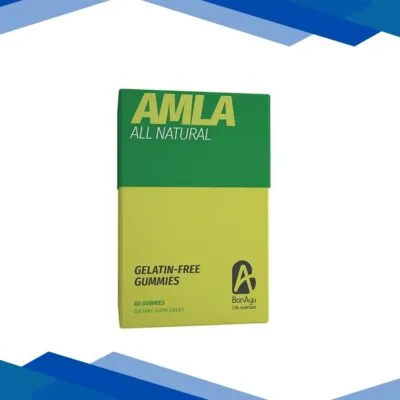 BonAyu All Natural Gelatin Free Gummies – Amla 60’s