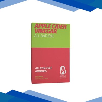 BonAyu Gelatin Free Gummies – Apple Cider Vinegar 60’s