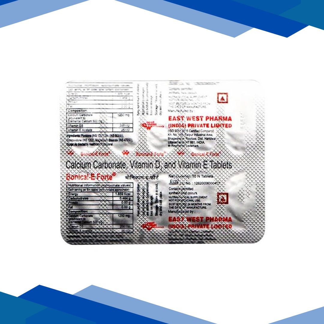 BONICAL E FORTE (NUTRACEUTICAL) Tablet 10’s